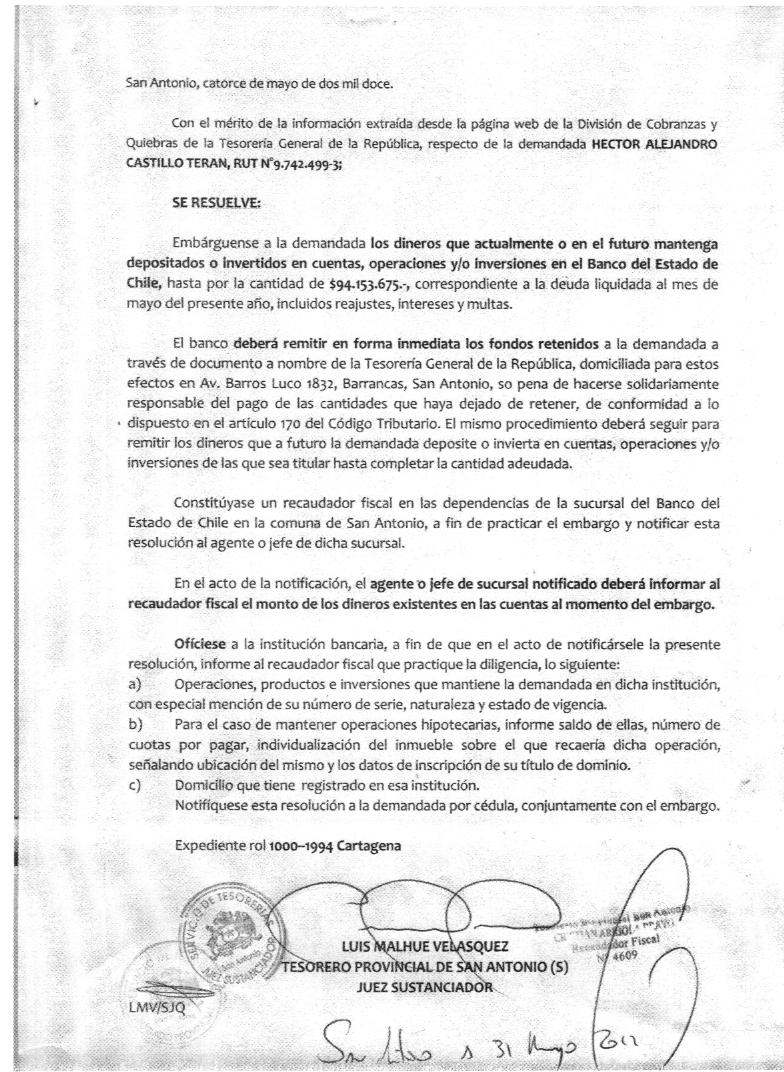 TESORERIA GENERAL DE LA REPUBLICA tesoreria general de la republica: