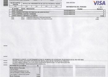 credichile - llego estado de cta. de visa que jamas he solicitado credichile - llego estado de cta. de visa que jamas he solicitado