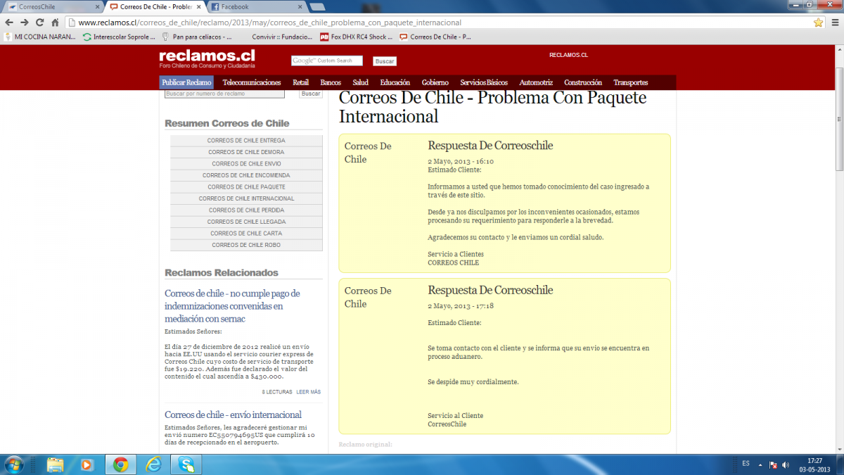 Reclamos.cl forex chile
