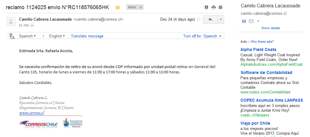 Reclamos.cl forex chile