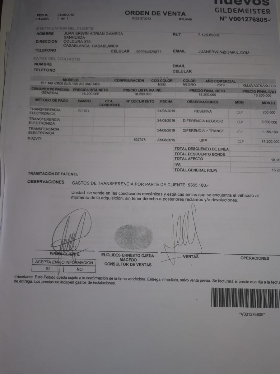 gildemaister - lentitud en documentos