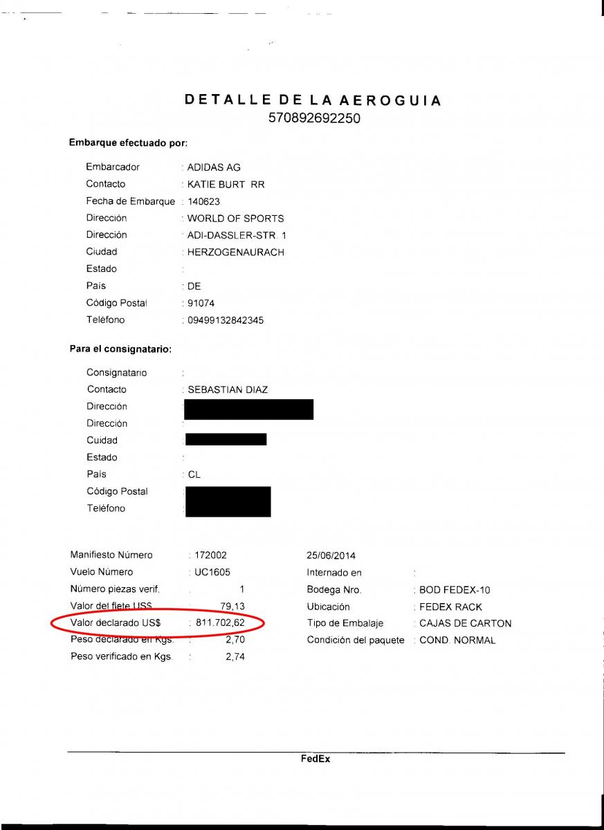 fedex - error en avalúo me tiene sin poder pasar mi encomienda por aduana