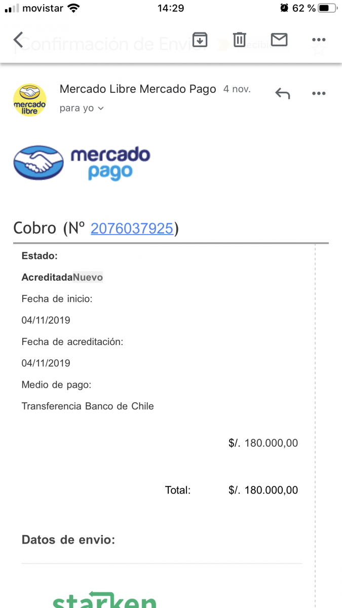 mercado libre - denuncia