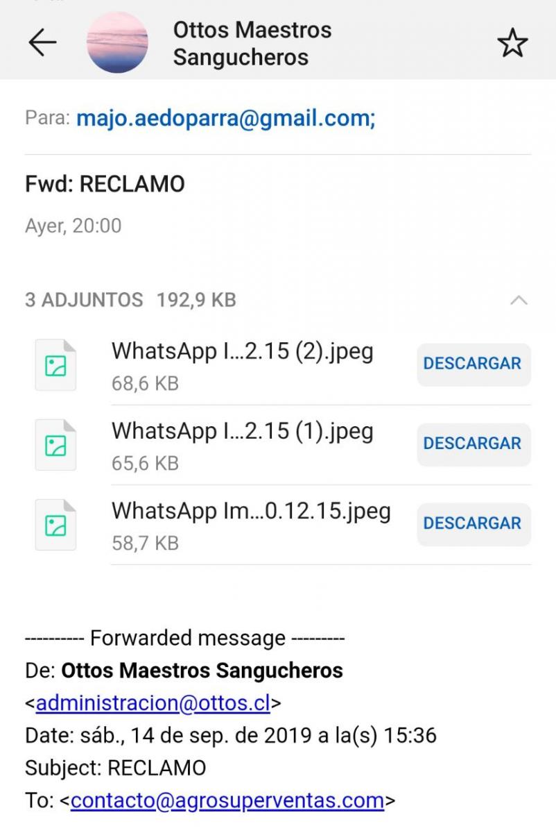 agrosuper - producto en mal estado, sin solución a cliente