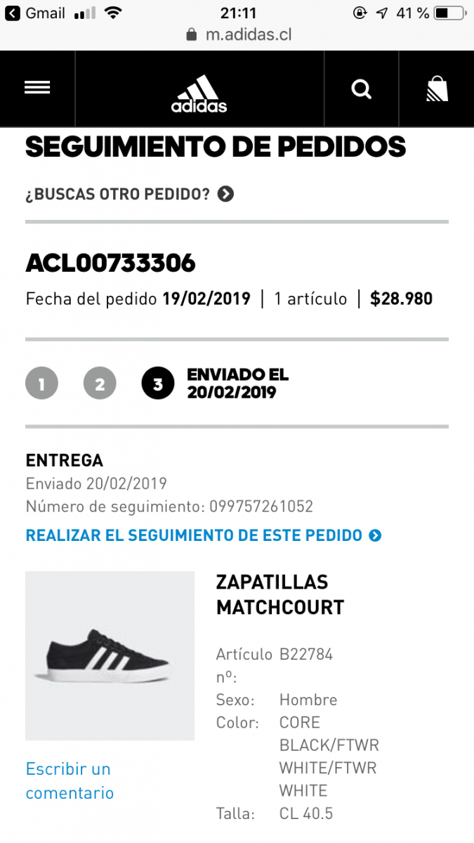 una taza de Vacilar Respectivamente adidas y chilexpress - extravío de compra online | RECLAMOS.CL una taza de Vacilar Respectivamente adidas y chilexpress - extravío de compra online | RECLAMOS.CL