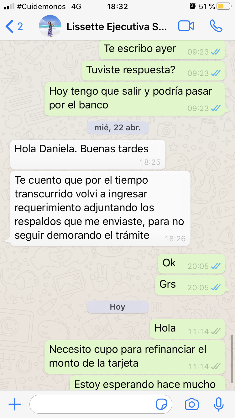 Banco santander - Demora de más de dos meses en entrega de productos comprometidos