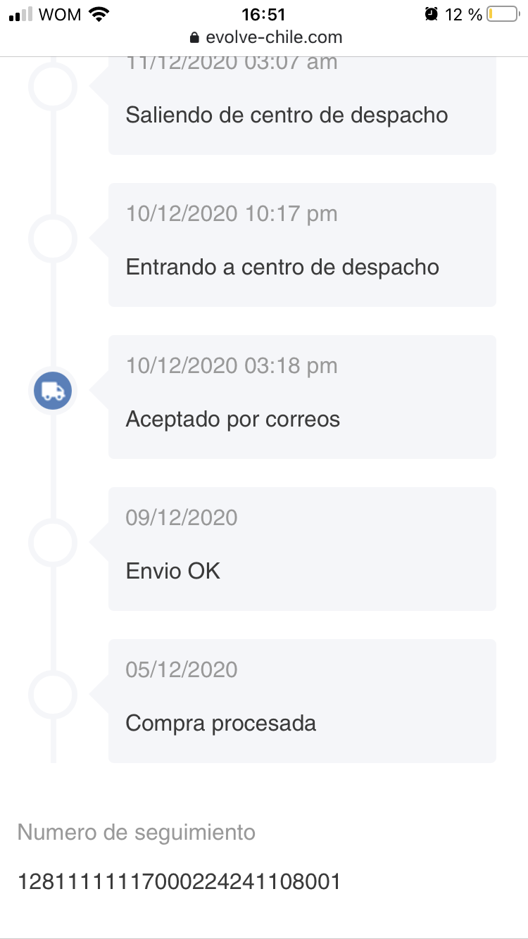 Evolve Chile A Reclamos Cl