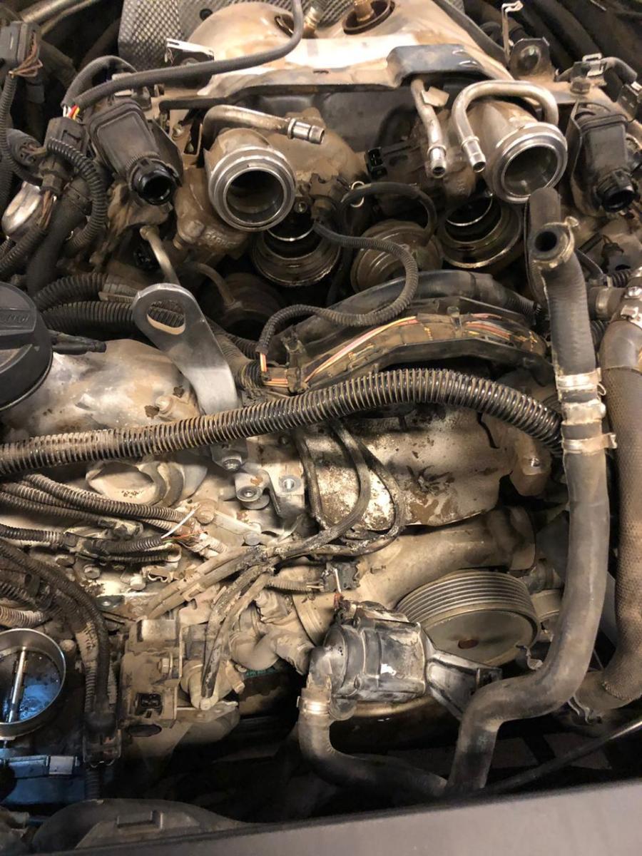 williamson balfour motors santiago, chile (bmw) inchcape - incendio de motor del auto