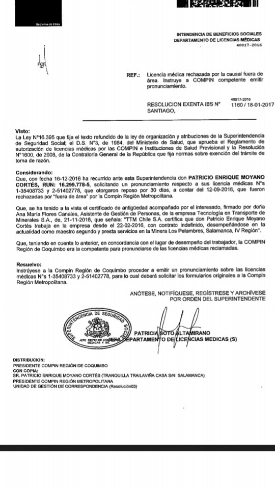 Caja Los Andes - Presentación De Licencia  Reclamos.cl