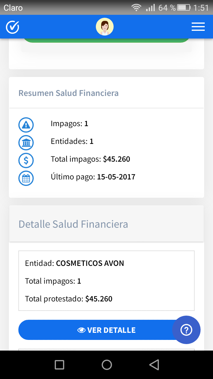 avon chile - usaron mi rut para hacer pedir producto