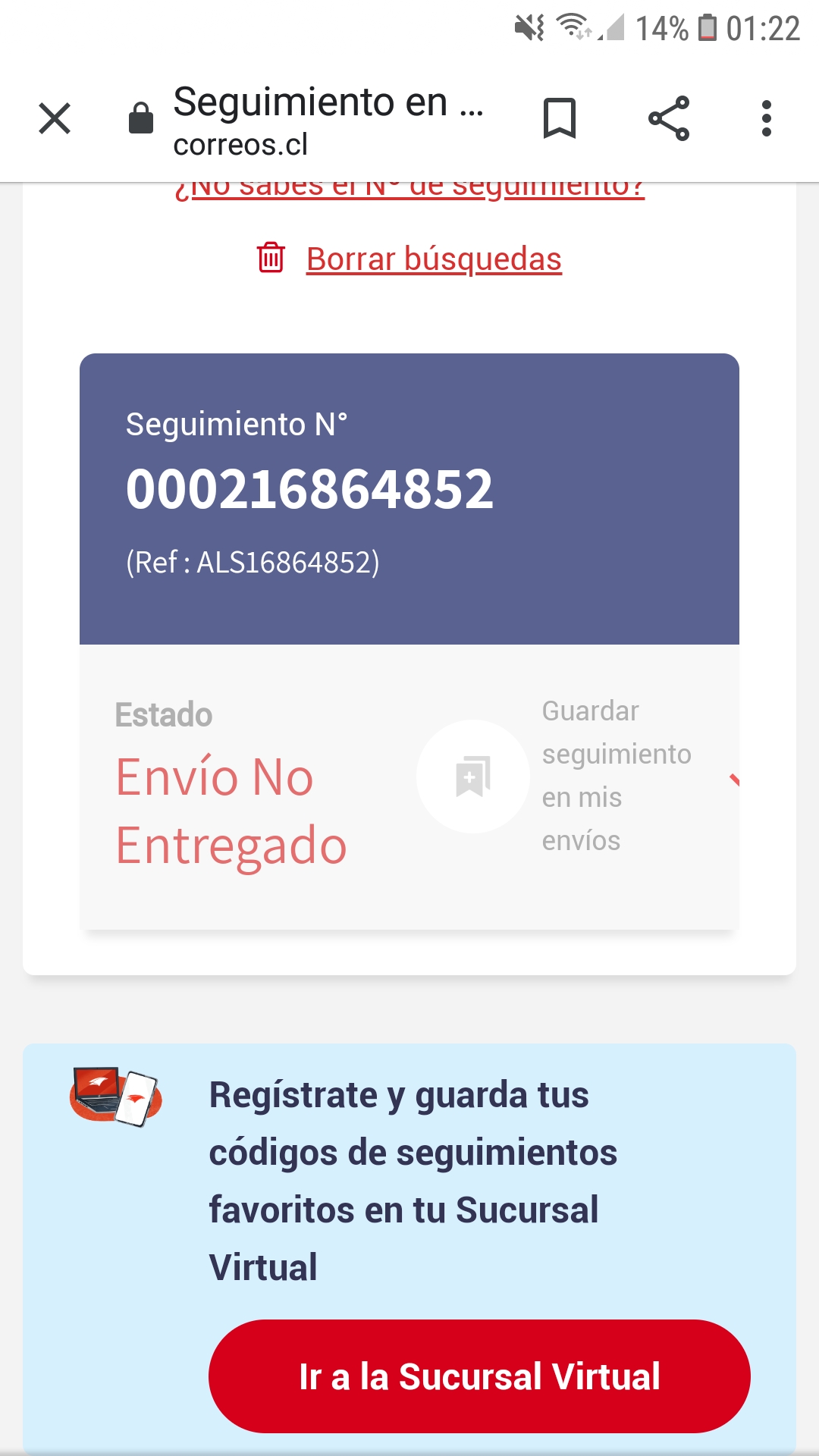 Correos De Chile Paquete No Entregado Correos Chile RECLAMOS.CL