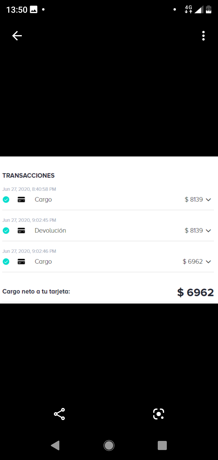Rappi chile - Cobro de dinero