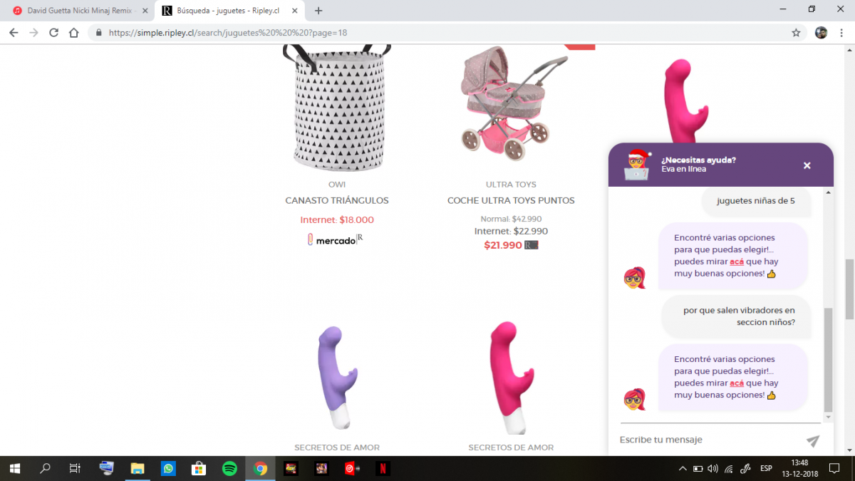 ripley juguetes para niñas 2018