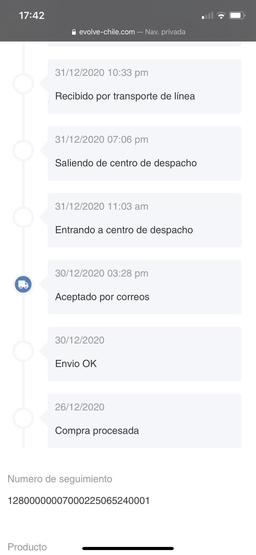 Evolve Chile A Reclamos Cl