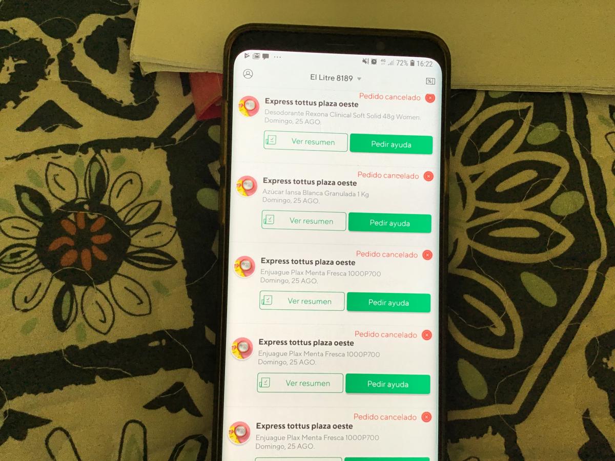 Rappi Me Cancelaron 3 Veces El Pedido Reclamos Cl