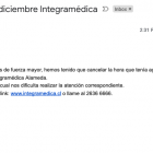 integramedica - cancelación de hora sin aviso integramedica - cancelación de hora sin aviso