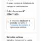paris - nunca me llegó el producto