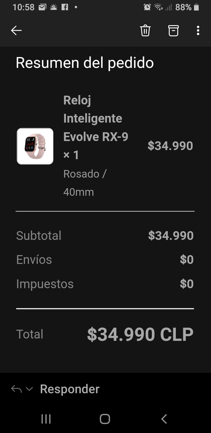 Evolve Chile No Llega El Producto Nunca Reclamos Cl